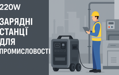 Зарядні станції для промисловості: надійне енергозабезпечення для бізнесу